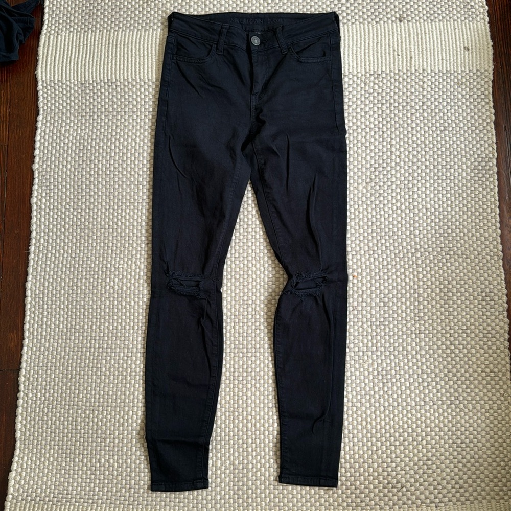 American Eagle Black Jegging